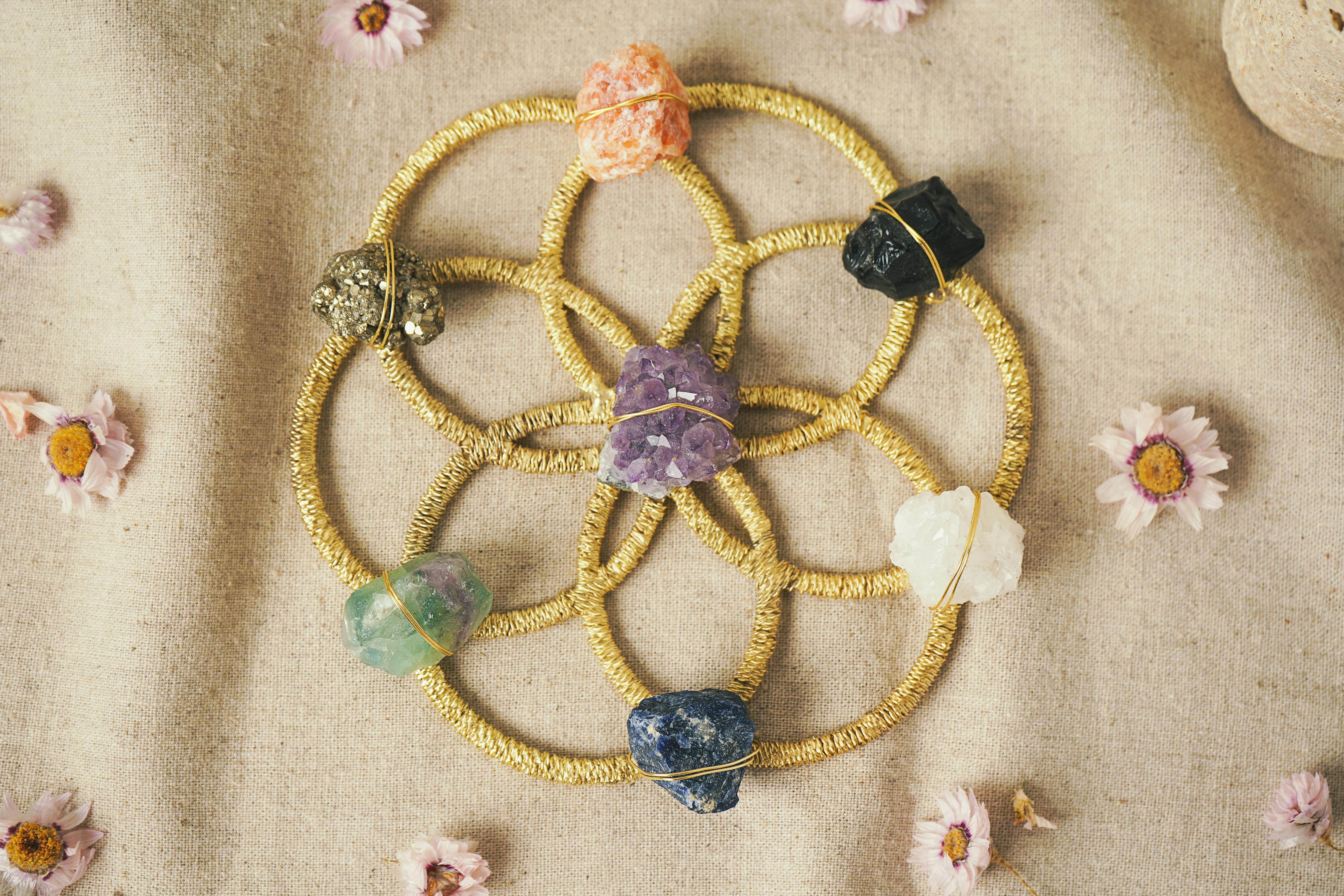 Distance Crystal Grid Setup by Garimaa Pandey